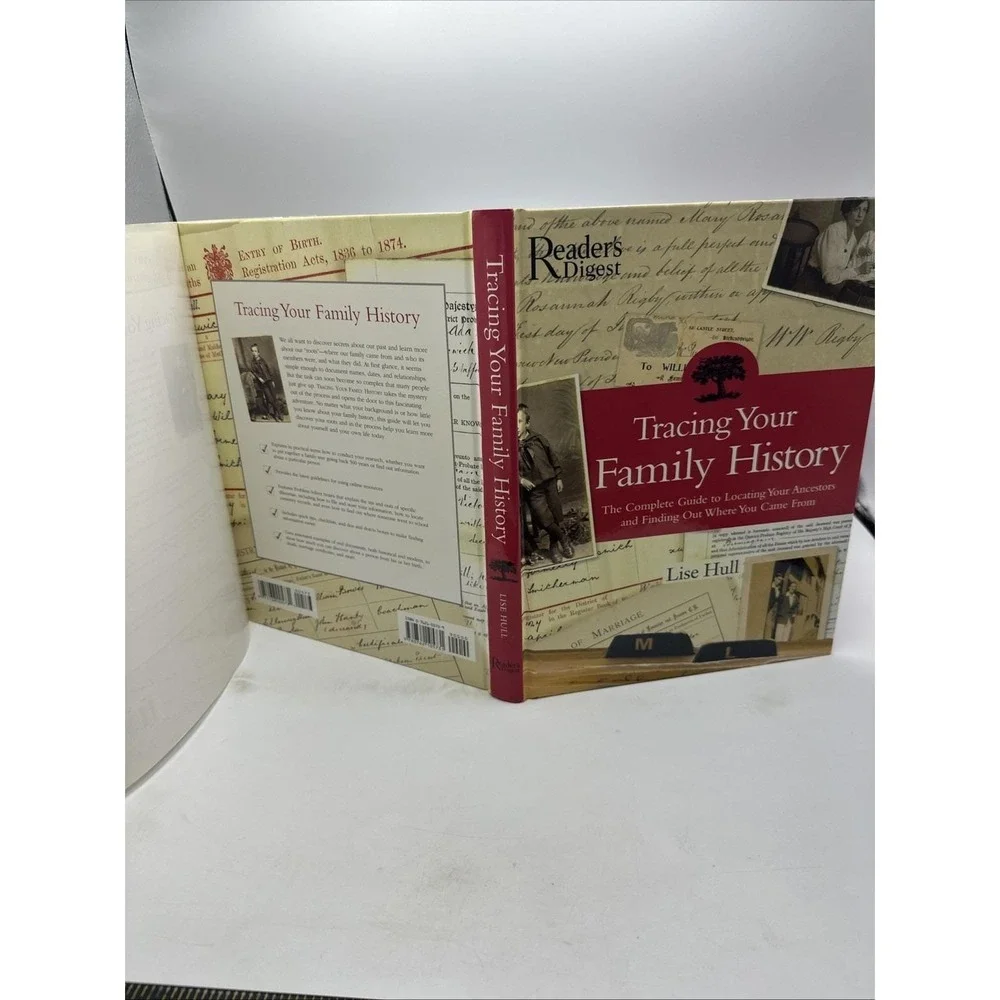 Reader's Digest Tracing Your Family History by Lisa Hull 2006 Hardback